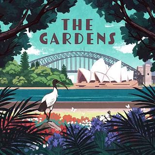 Portada juego de mesa The Gardens
