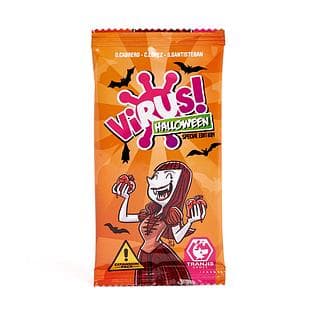 Portada juego de mesa Virus! Halloween