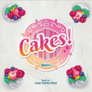 Portada juego de mesa Cakes!