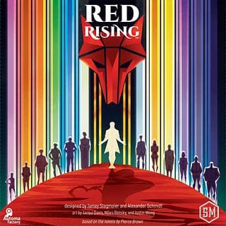 Portada juego de mesa Amanecer Rojo