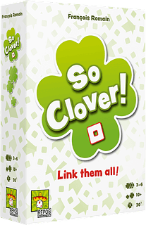 Portada juego de mesa So Clover!