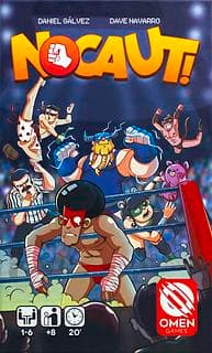 Portada juego de mesa NOCAUT!