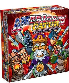 Portada juego de mesa American Catur