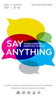 Portada juego de mesa Say Anything