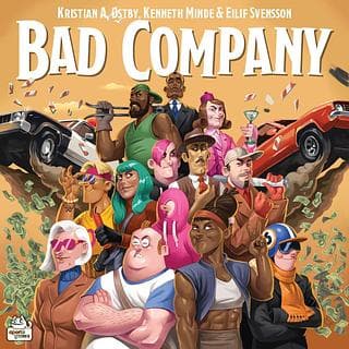 Portada juego de mesa Malas Compañías