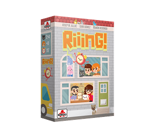 Portada juego de mesa Riiing!