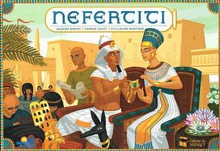 Portada juego de mesa Nefertiti