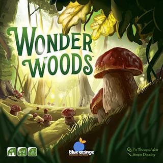 Portada juego de mesa Wonder Woods