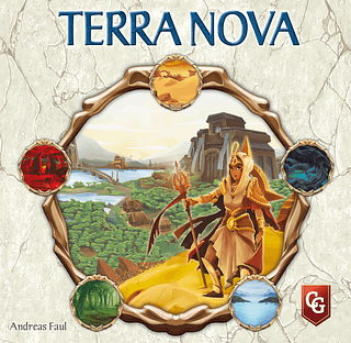 Portada juego de mesa Terra Nova