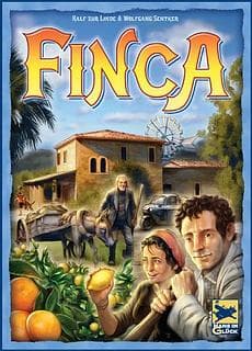 Portada juego de mesa Finca