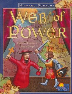 Portada juego de mesa Web of Power
