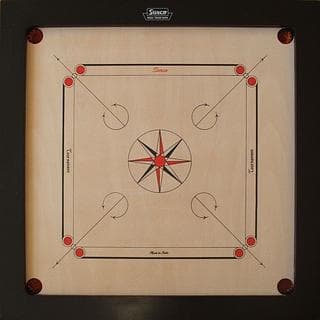 Portada juego de mesa Carrom