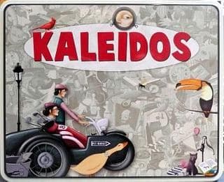 Portada juego de mesa Kaleidos