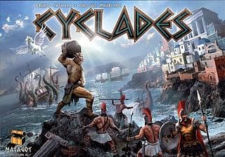 Portada juego de mesa Cyclades