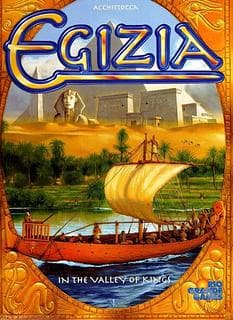 Portada juego de mesa Egizia
