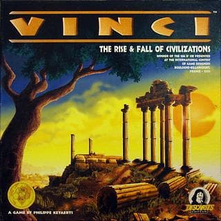Portada juego de mesa Vinci