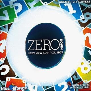 Portada juego de mesa Zero Down