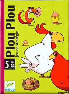 Portada juego de mesa Piou Piou