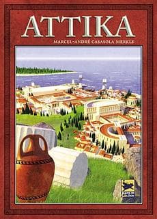 Portada juego de mesa Attika