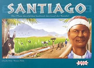 Portada juego de mesa Santiago