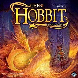 Portada juego de mesa El Hobbit
