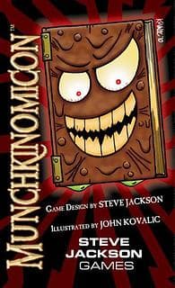 Portada juego de mesa Munchkinomicon