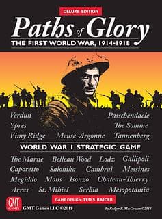 Portada juego de mesa Senderos de Gloria
