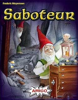 Portada juego de mesa Saboteur