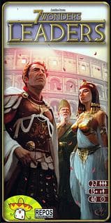 Portada juego de mesa 7 Wonders: Leaders