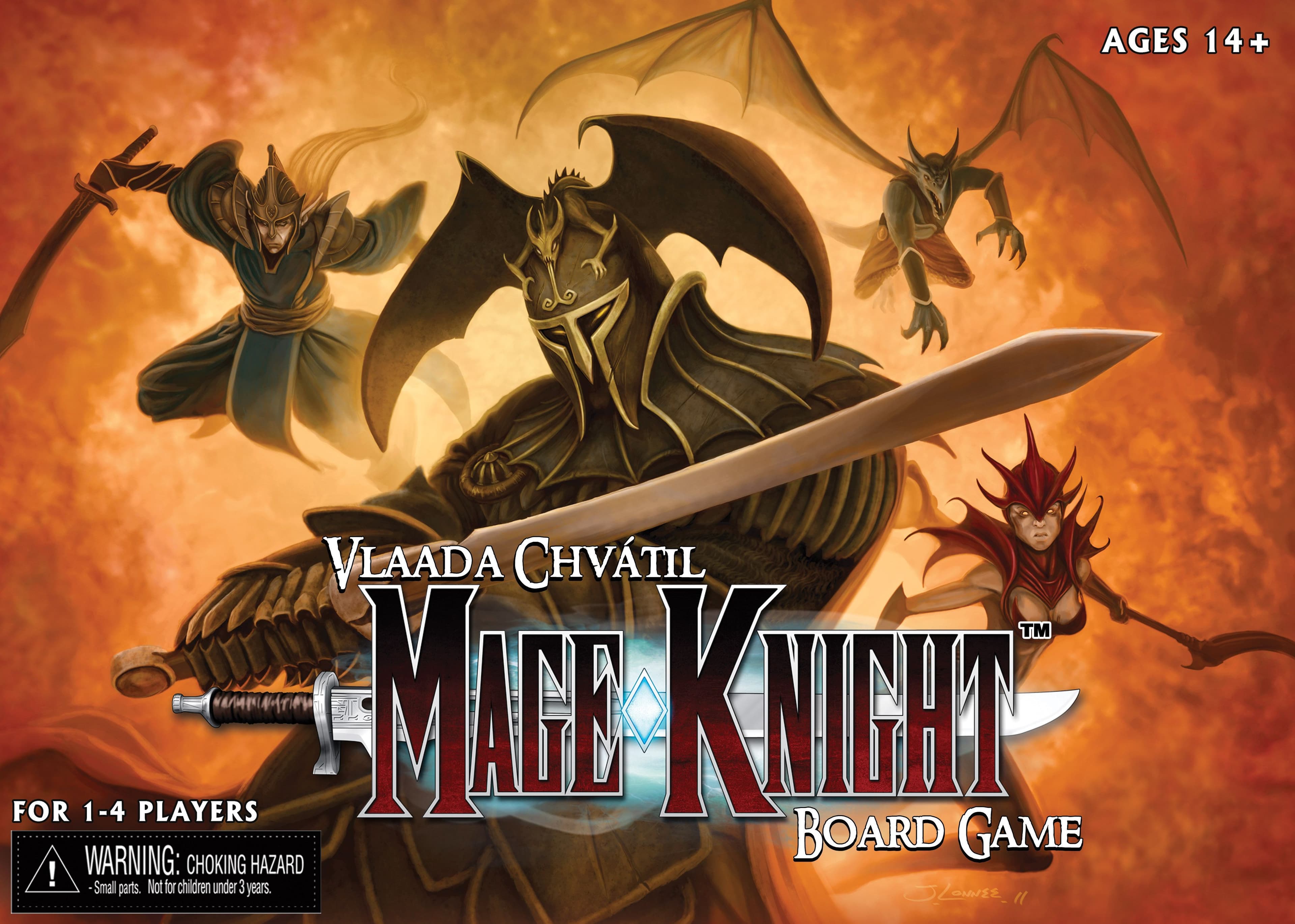 Portada juego de mesa Mage Knight Board Game