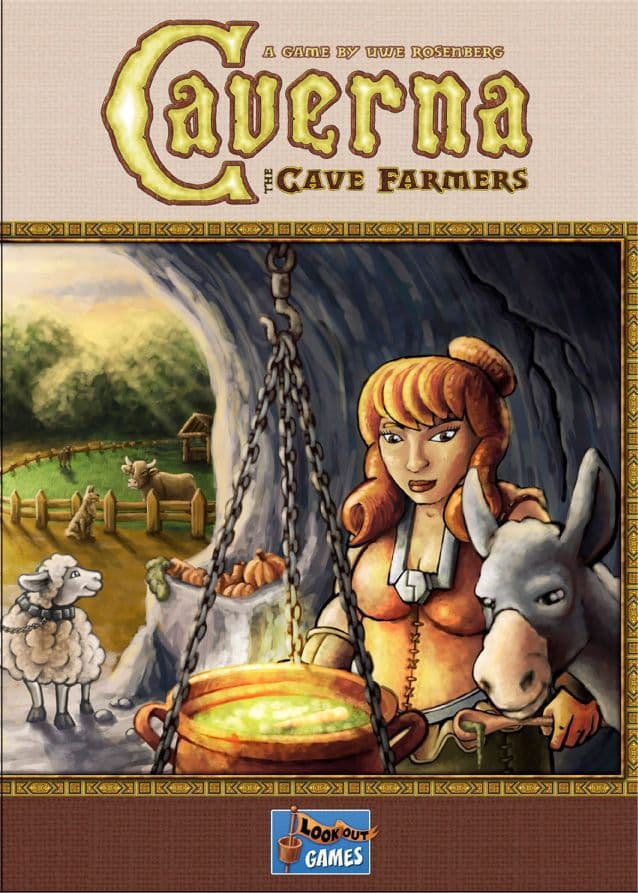 Portada juego de mesa Caverna