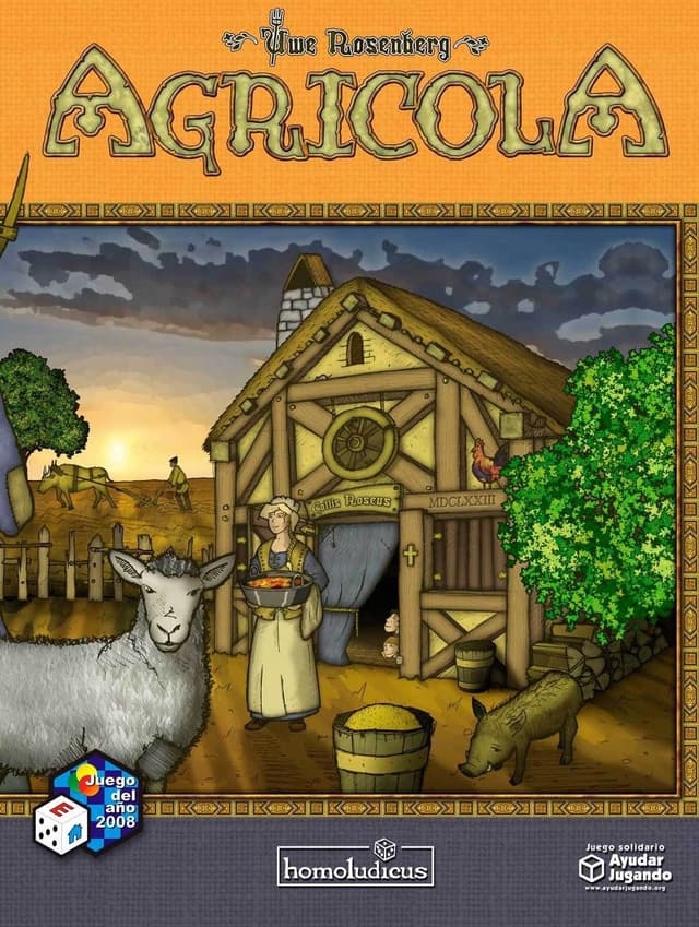Portada juego de mesa Agricola