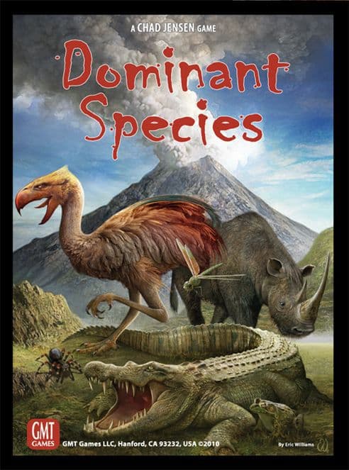 Portada juego de mesa Dominant Species