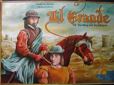 Portada juego de mesa El Grande