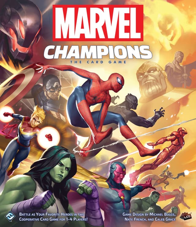Portada juego de mesa Marvel Champions: El Juego de Cartas