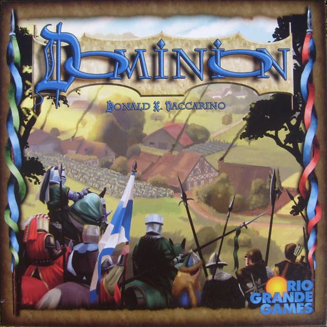 Portada juego de mesa Dominion