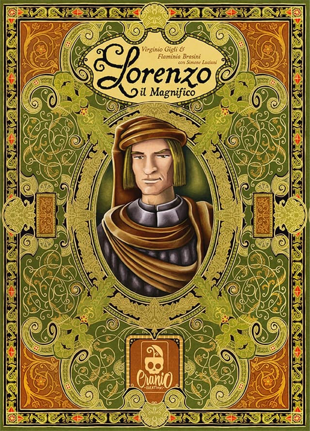 Portada juego de mesa Lorenzo il Magnifico