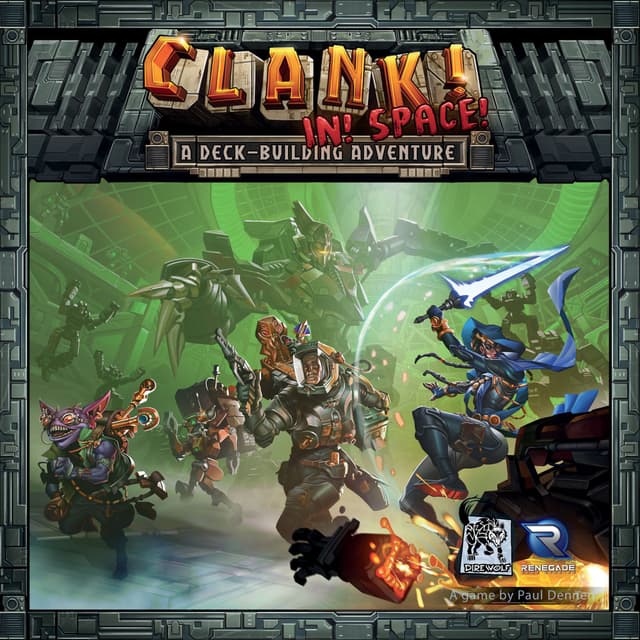 Portada juego de mesa Clank! En el espacio!
