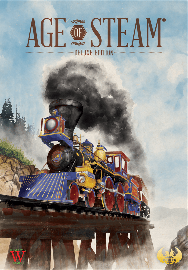 Portada juego de mesa Age of Steam