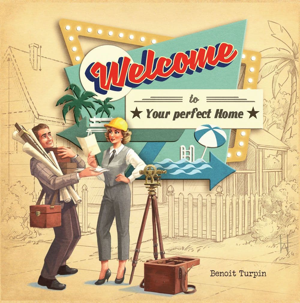 Portada juego de mesa Welcome... hacia el perfecto hogar