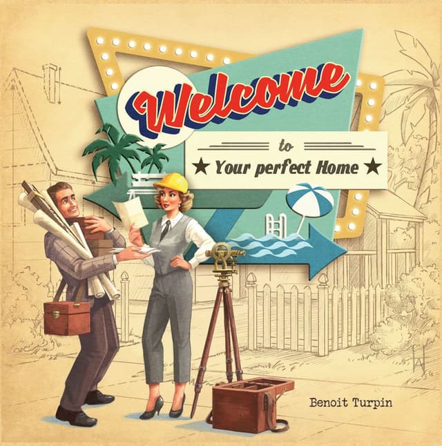 Portada juego de mesa Welcome... hacia el perfecto hogar