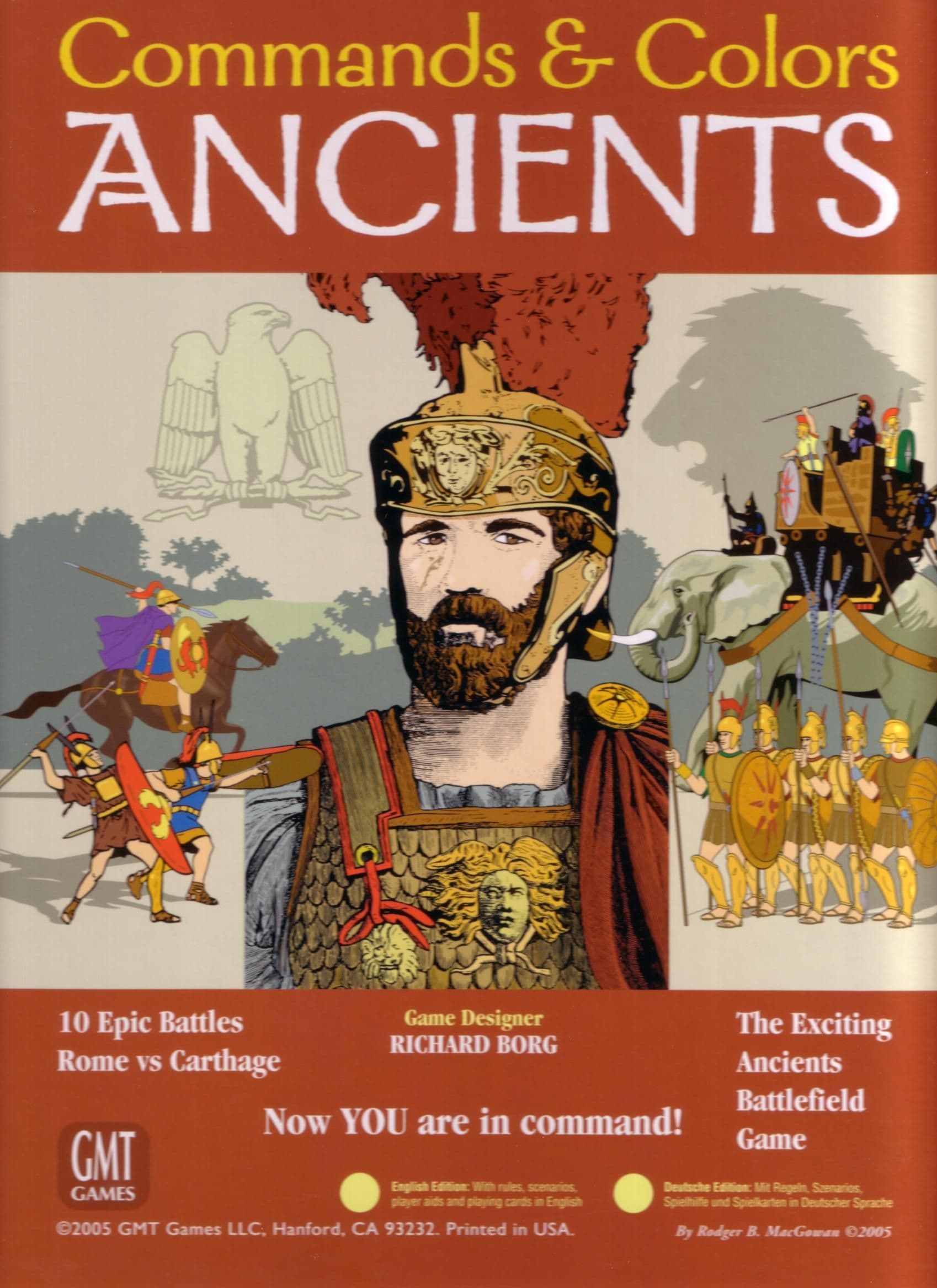 Portada juego de mesa Commands & Colors: Ancients
