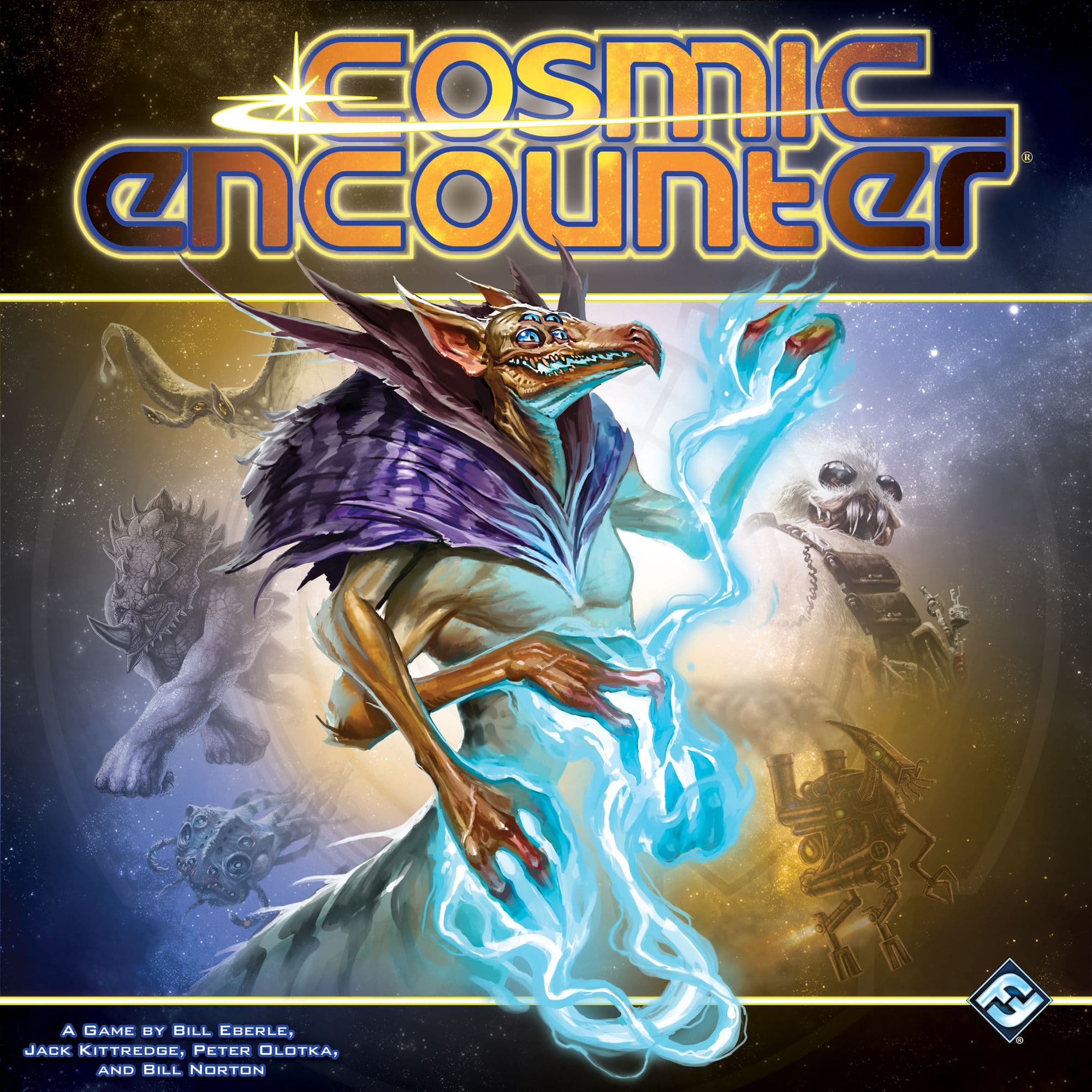 Portada juego de mesa Cosmic Encounter