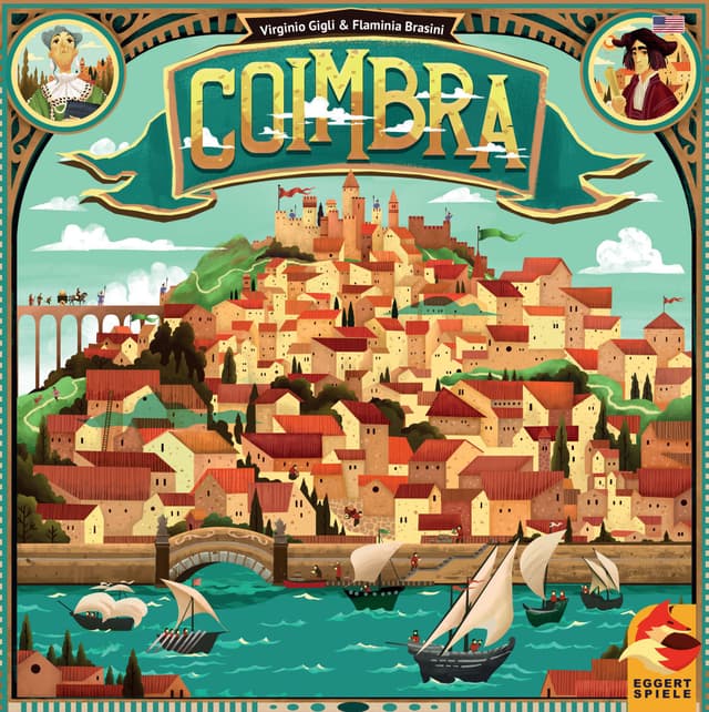 Portada juego de mesa Coimbra