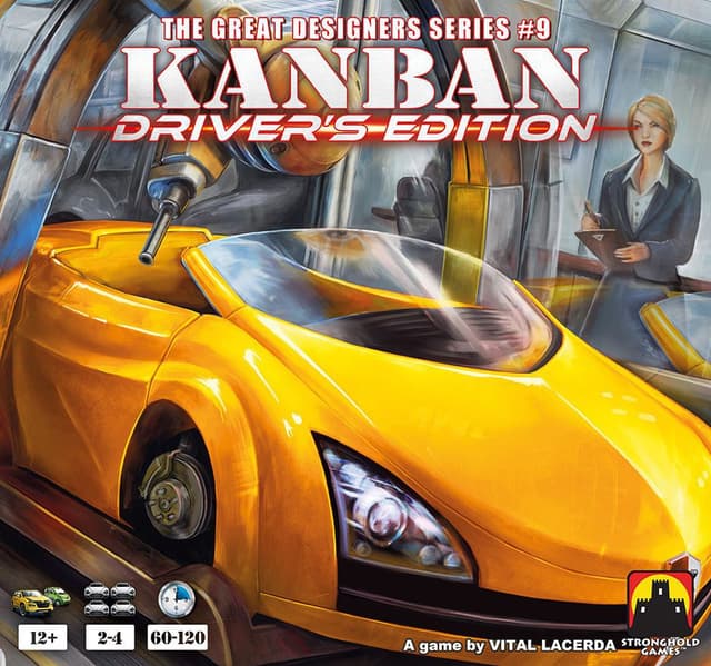Portada juego de mesa Kanban: Driver's Edition