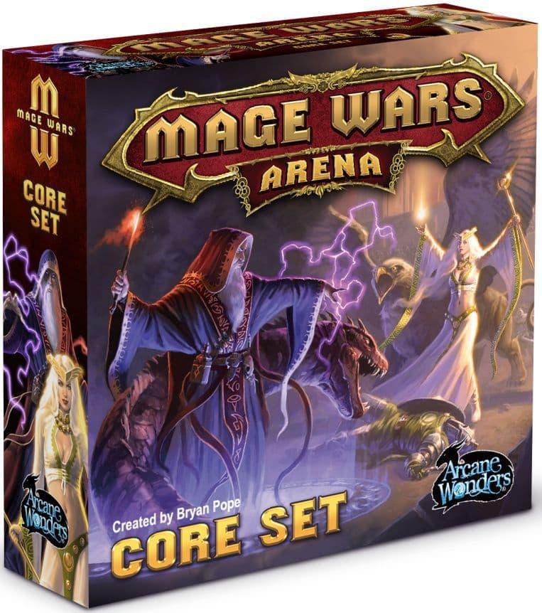 Portada juego de mesa Mage Wars Arena