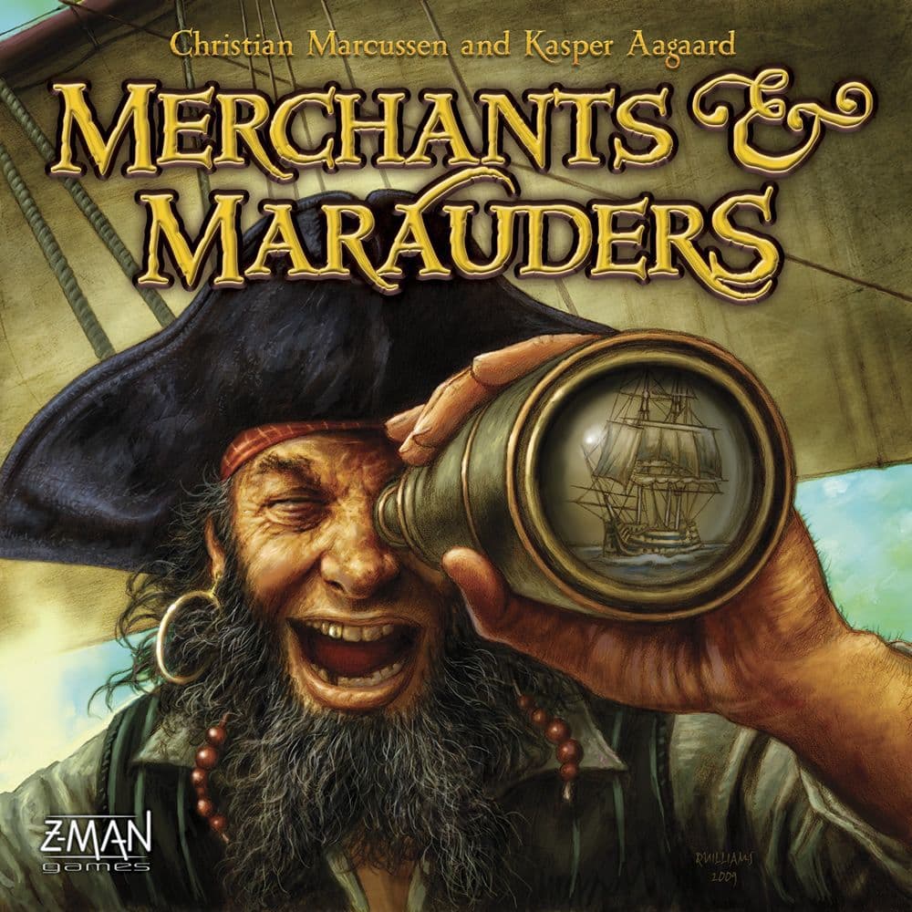 Portada juego de mesa Merchants & Marauders