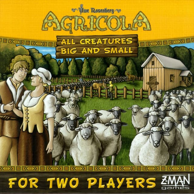 Portada juego de mesa Agricola: Animales en la Granja