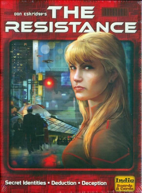 Portada juego de mesa La Resistencia