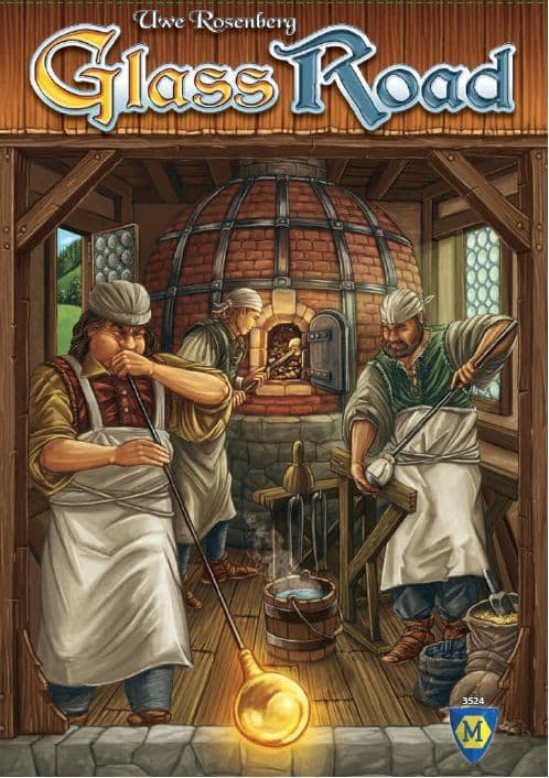Portada juego de mesa Glass Road